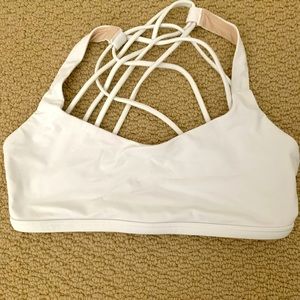 Lululemon Free to Be Wild Sports Bra in White